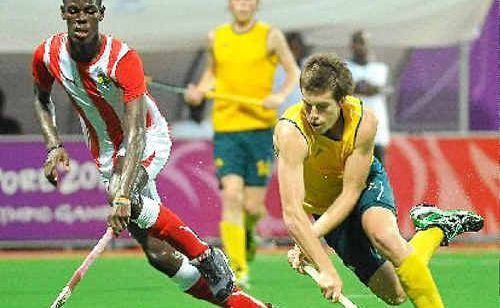 Dylan Wotherspoon in action for Australia against Ghana at the 2010 Youth Olympics in Singapore. Dylan Wotherspoon in action for Australia against Ghana at the 2010 Youth Olympics in Singapore.